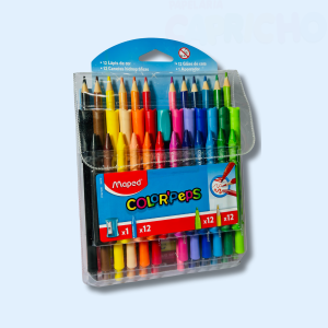 Kit Colorido Maped Color’Peps com 37 Peças – Completo para Soltar a Criatividade

